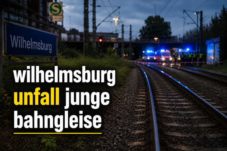 Wilhelmsburg Unfall Junge Bahngleise