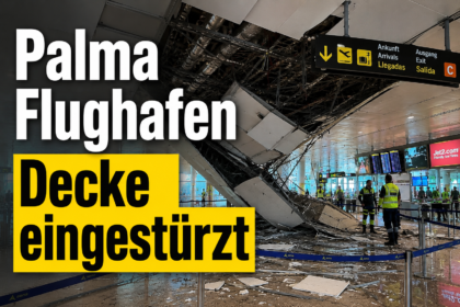 Palma Flughafen Decke eingestürzt