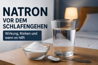 Natron vor dem Schlafengehen