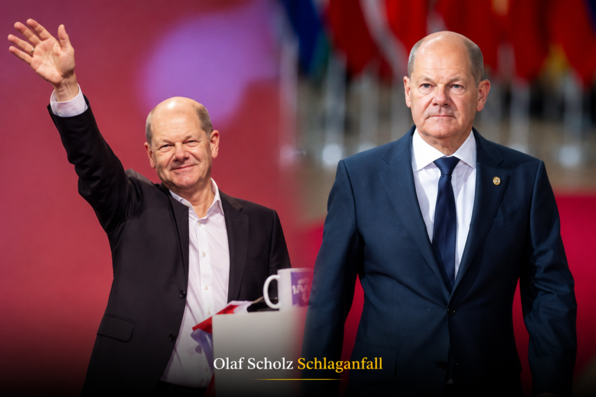 Olaf Scholz Schlaganfall